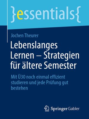 cover image of Lebenslanges Lernen – Strategien für ältere Semester